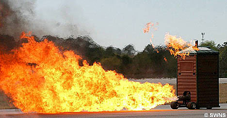 jet powered toilet